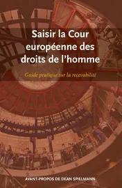 Omslag van Saisir la cour européenne des droits de l'homme
