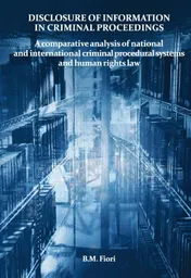 Omslag van Disclosure of information in criminal proceedings