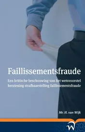 Omslag van Faillissementsfraude