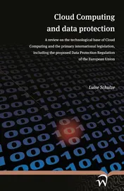 Omslag van Cloud Computing and data protection