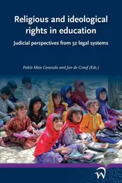 Omslag van Religious and ideological rights in education