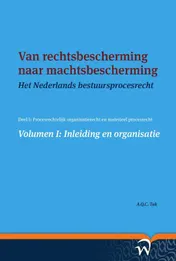 Omslag van Volume I: Inleiding en organisatie
