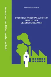 Omslag van Overheidsaansprakelijkheid in milieu- en gezondheidszaken