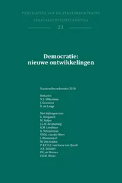Omslag van Democratie: nieuwe ontwikkelingen
