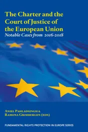 Omslag van The Charter and the Court of Justice of the European Union