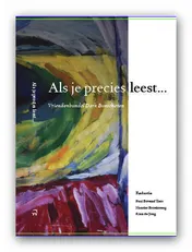 Omslag van Als je precies leest ...