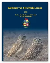 Omslag van Wetboek van Strafrecht Aruba