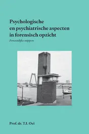 Omslag van Psychologische en psychiatrische aspecten in forensisch opzicht