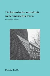Omslag van De forensische actualiteit in het menselijk leven