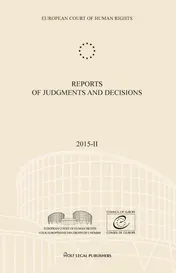 Omslag van Reports of Judgments and Decisions 2015-II