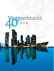 Omslag van Vastgoedmarkt 40 jaar