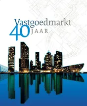 Omslag van Vastgoedmarkt 40 jaar
