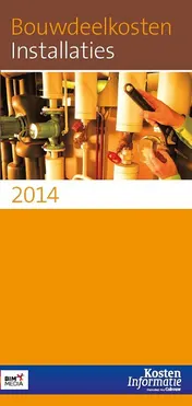 Omslag van Bouwdeelkosten installaties 2014