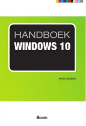 Omslag van Handboek Windows 10