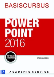 Omslag van Basiscursus Powerpoint 2016