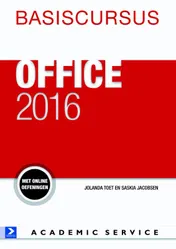 Omslag van Basiscursus Office 2016