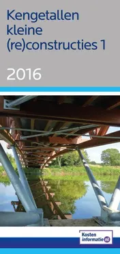 Omslag van Kengetallen kleine reconstructies 1-2016
