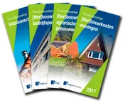 Omslag van Taxatieboekjes set 2017 (Her)bouwkosten woningen);(Her)bouwkosten bedrijfspanden; (Her)bouwkosten agrarische gebouwen; Gebouwschade