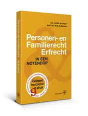 Omslag van Personen- en familierecht & Erfrecht
