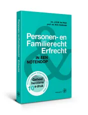 Omslag van Personen- en Familierecht & Erfrecht