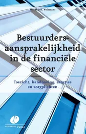 Omslag van Bestuurdersaansprakelijkheid in de financiele sector