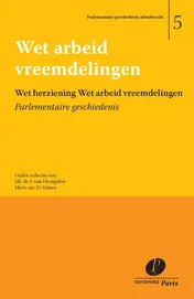 Omslag van Wet herziening Wet arbeid vreemdelingen