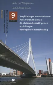 Omslag van Verplichtingen van de adviseur, aansprakelijkheid van de adviseur: beperkingen en uitsluitingen, bevoegdheidsoverschrijding