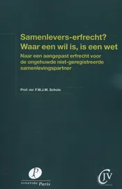 Omslag van Samenlevers-erfrecht? waar een wil is, is een wet