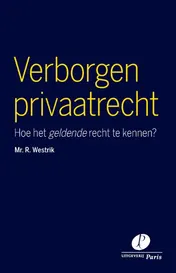 Omslag van Verborgen privaatrecht