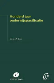 Omslag van Honderd jaar onderwijspacificatie