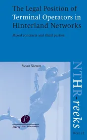 Omslag van The legal position of terminal operators in Hinterland networks