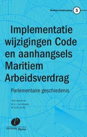Omslag van Implementatie wijzigingen Code en aanhangsels Maritiem Arbeidsverdrag