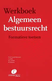 Omslag van Werkboek algemeen bestuursrecht