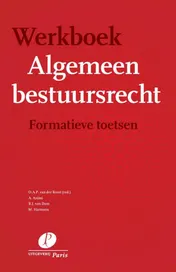 Omslag van Werkboek algemeen bestuursrecht