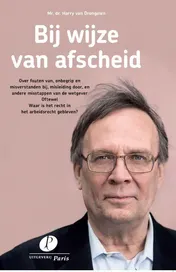 Omslag van Bij wijze van afscheid