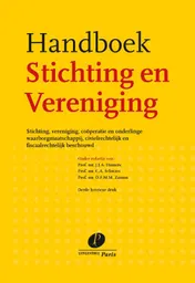 Omslag van Handboek Stichting en Vereniging