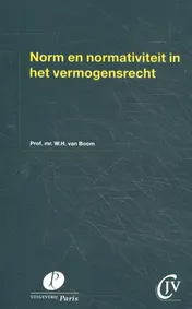 Omslag van Norm en normativiteit in het vermogensrecht