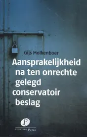 Omslag van Aansprakelijkheid na ten onrechte gelegd conservatoir beslag