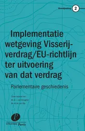 Omslag van Implementatie van het Visserijverdrag en de EU-richtlijn ter uitvoering van dat verdrag in de Nederlandse wetgeving