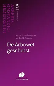 Omslag van De Arbowet geschetst