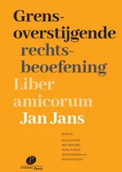 Omslag van Grensoverstijgende rechtsbeoefening