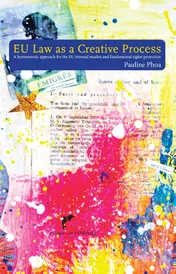 Omslag van EU Law as a Creative Process