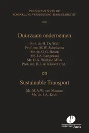 Omslag van Duurzaam ondernemen en Sustainable Transport