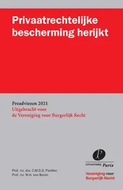 Omslag van Privaatrechtelijke bescherming herijkt