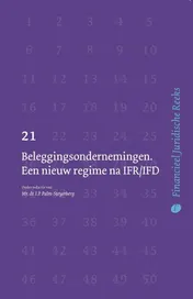Omslag van Beleggingsondernemingen. Een nieuw regime na IFR/IFD
