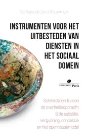 Omslag van Instrumenten voor het uitbesteden van diensten in het sociaal domein