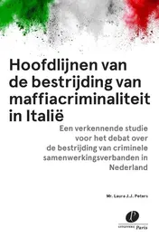 Omslag van Hoofdlijnen van de bestrijding van maffiacriminaliteit in Italië