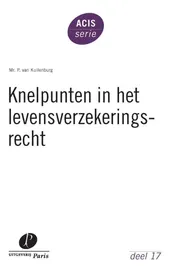 Omslag van Knelpunten in het levensverzekeringsrecht