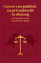 Omslag van Canon van publiek- en privaatrecht in dialoog