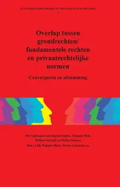 Omslag van Overlap tussen grondrechten/fundamentele rechten en privaatrechtelijke normen
